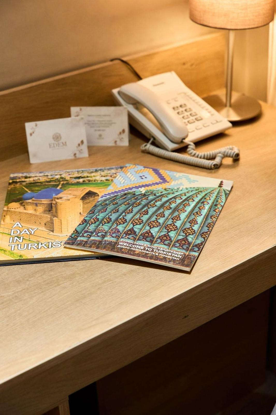 Edem Hotel Turkistan Eksteriør billede